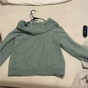 LC Lauren Conrad Sage Cowl Neck Sweater